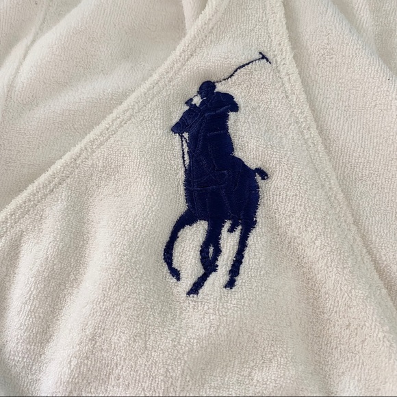 Ralph Lauren Terry Cloth Halter Dress Medium - Picture 4 of 5